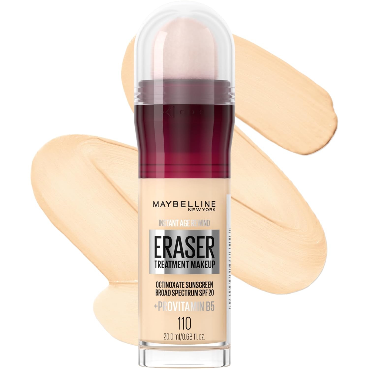 Maybelline Instant Age Rewind Eraser Foundation SPF 20 ProVitamin B5 112 1 Ct