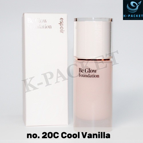 ESPOIR Be Glow Foundation 30g #20C Cool Vanilla Korean Seller Korean Cosmetics