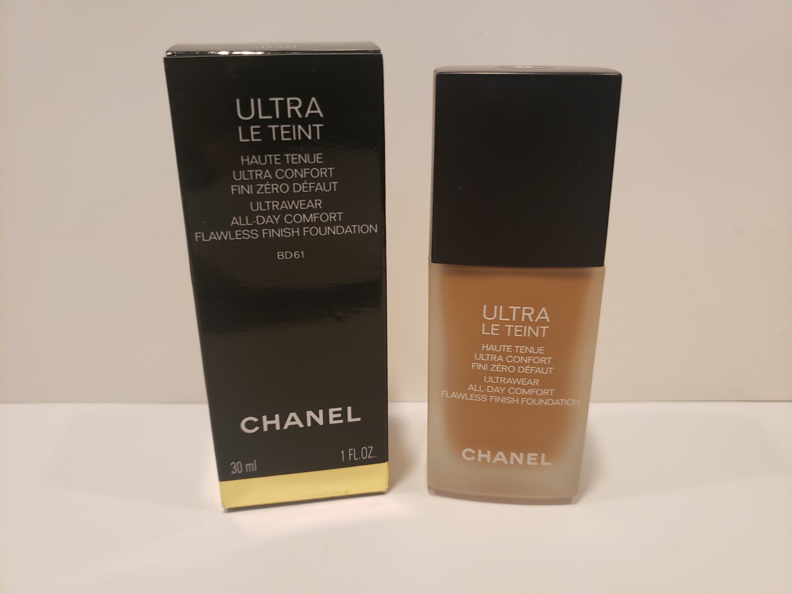 Chanel~Ultra Le Teint ~ Ultrawear~All Day Comfort Liquid Foundation ~BD61~ NIB