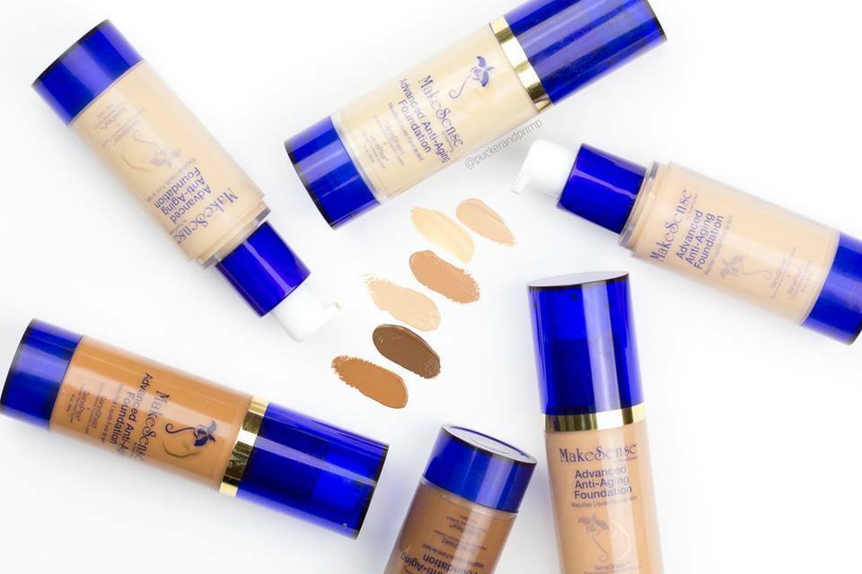 NEW MAKESENSE Advanced Anti Aging Foundation SENEGENCE