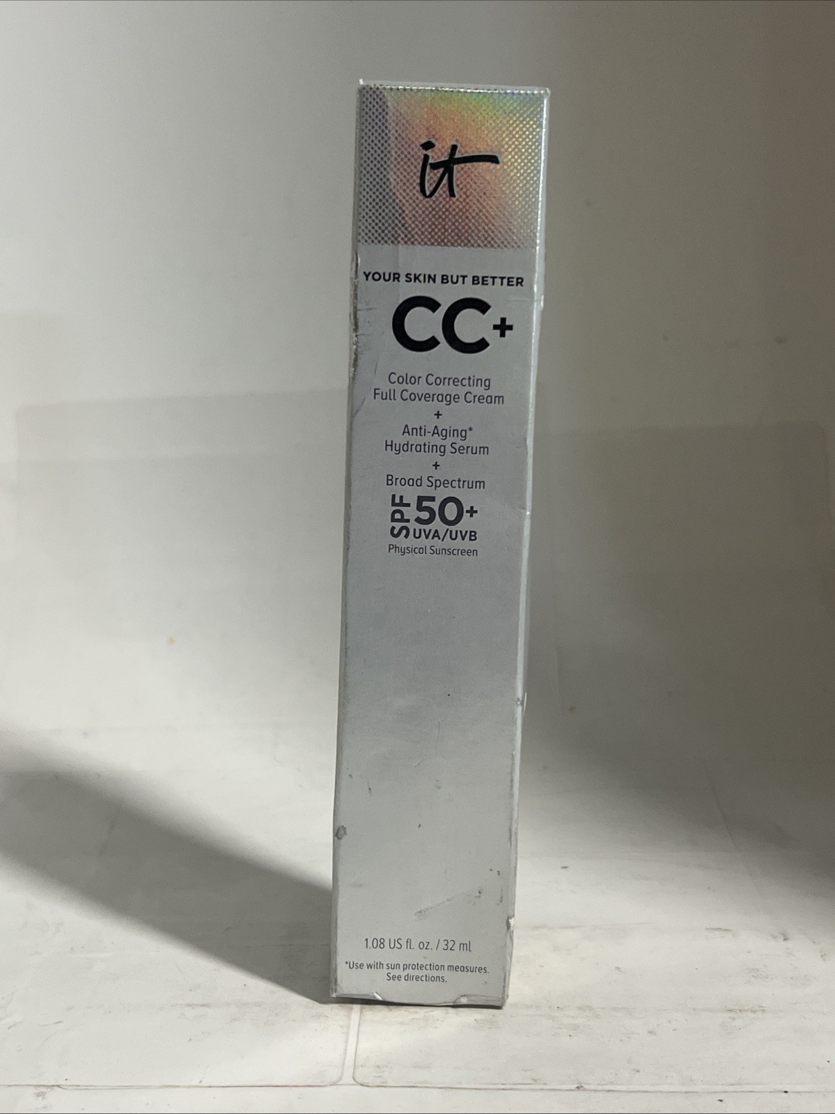 2x IT Cosmetics CC+ SPF 50 ( Medium Tan ) 1.08oz / 32ml New EXP 12/27
