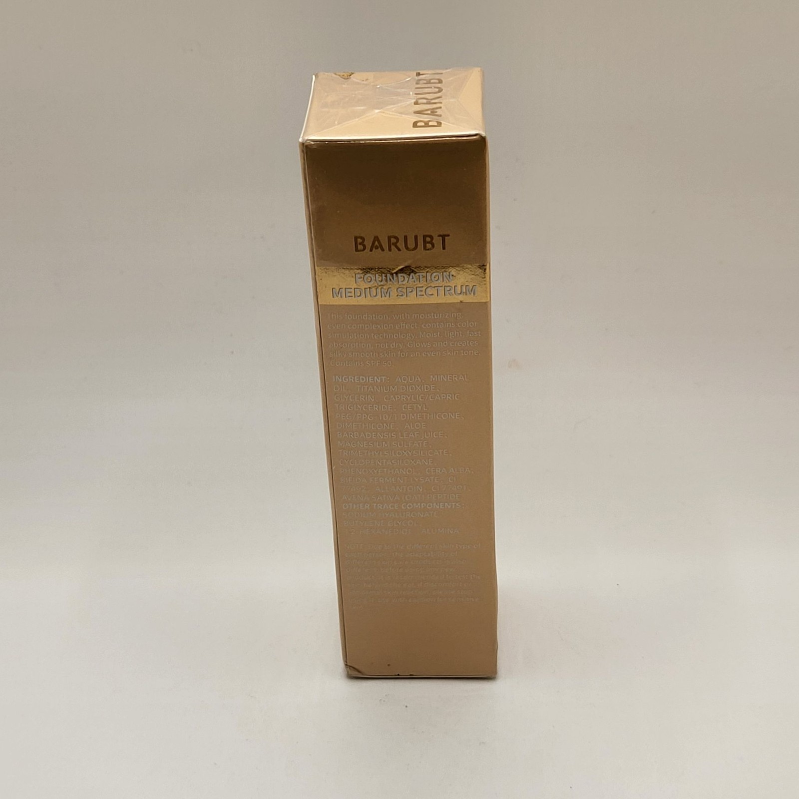 Barubt Foundation MEDIUM SPECTRUM Sunscreen SERUM SPF 50 1.4 oz