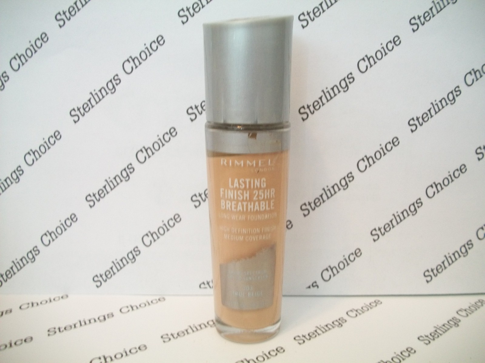 Rimmel Lasting Finish 25 Hr Breathable Foundation #203 True Beige