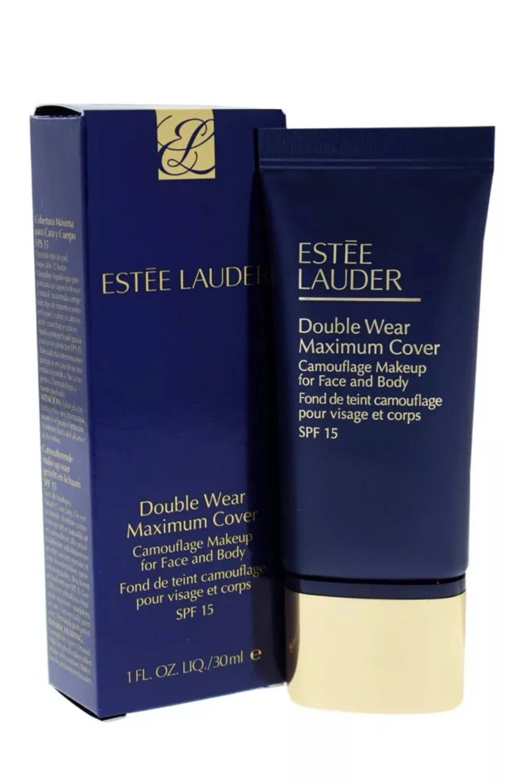 ESTEE LAUDER Double Wear Maximum Cover 3N1 Ivory Beige New