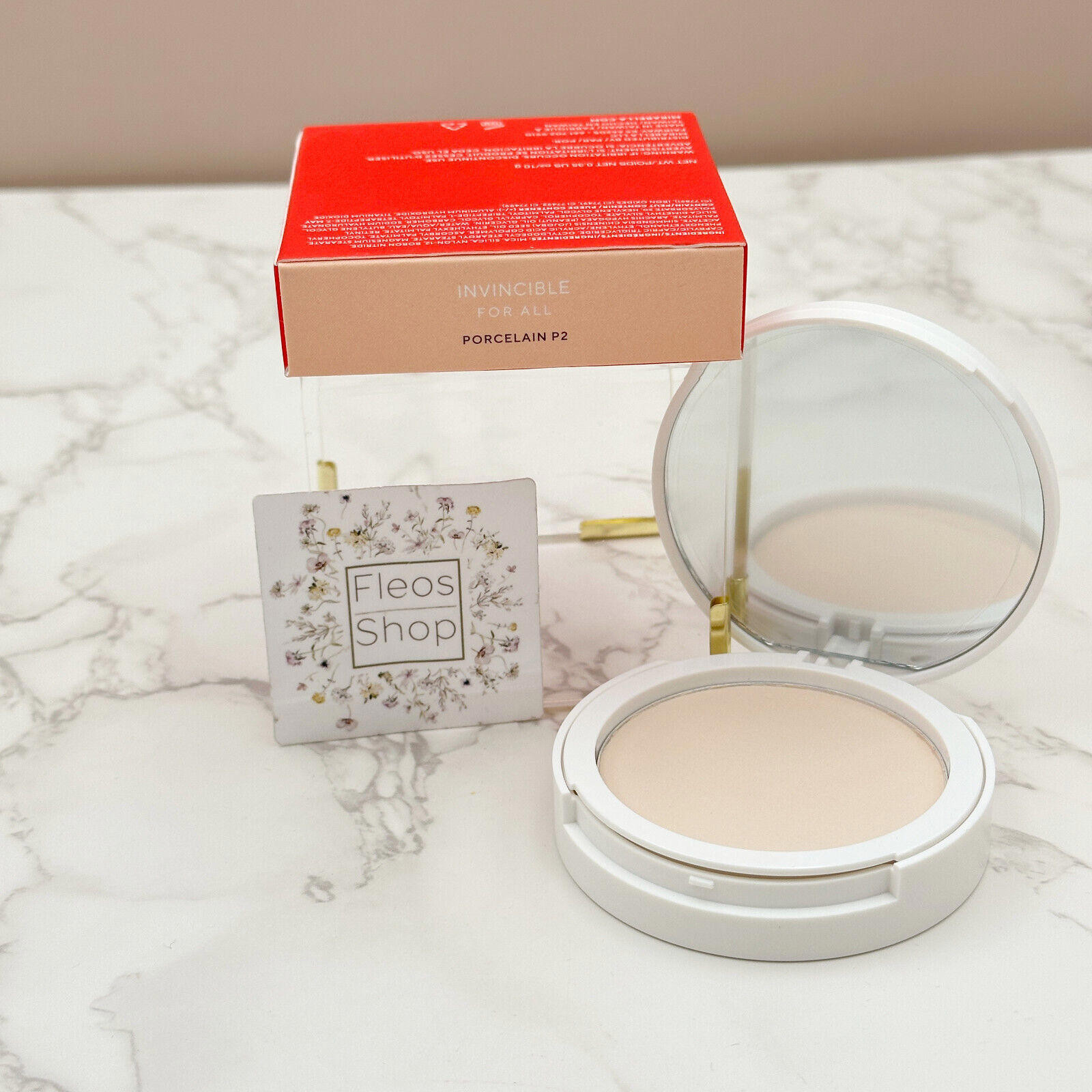 Mirabella Invincible Pure Foundation Powder Porcelain P2 – 100% Authentic