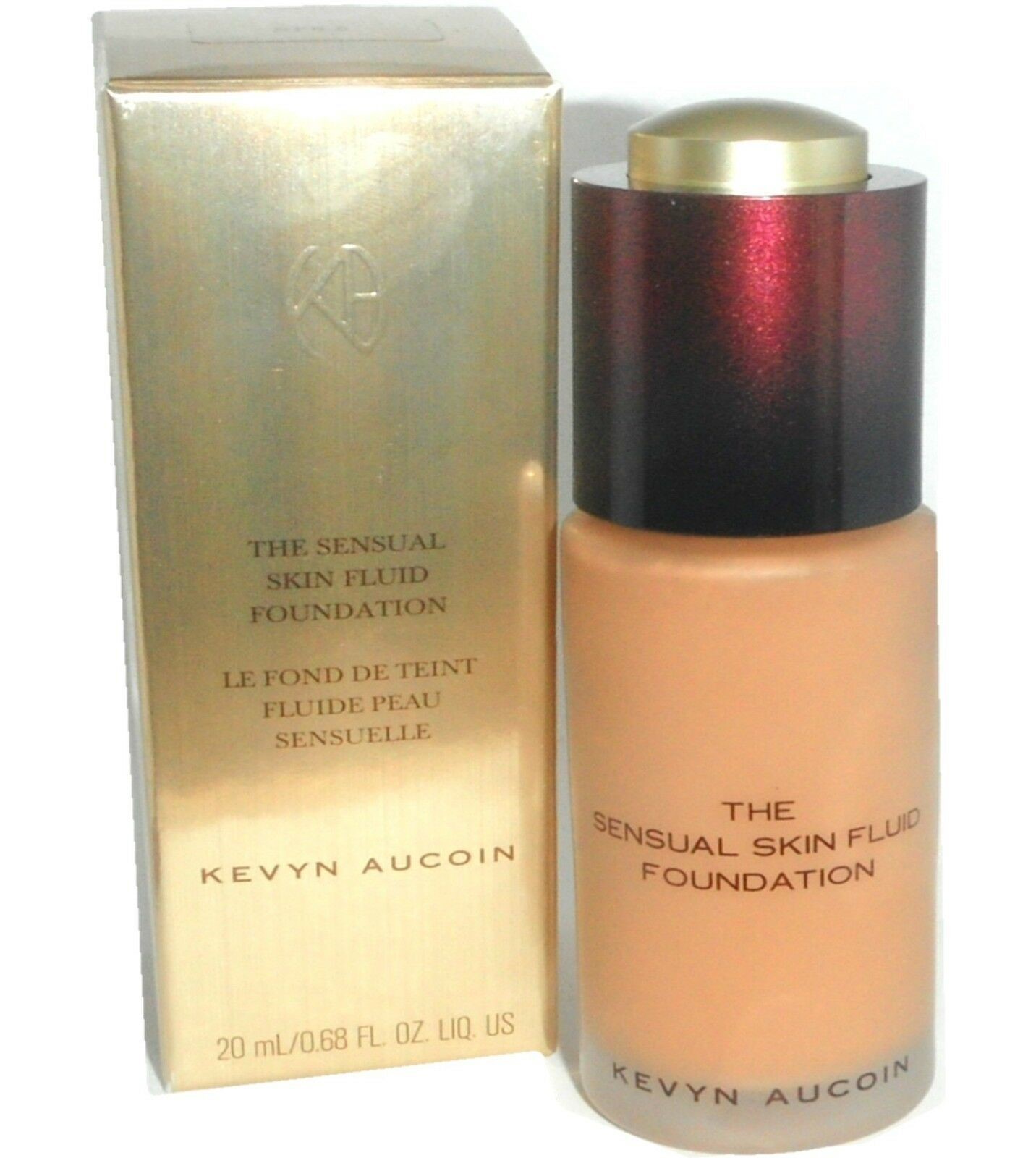 Kevyn Aucoin Sensual Skin Fluid Foundation Sf9 sf 9 Medium to Dark