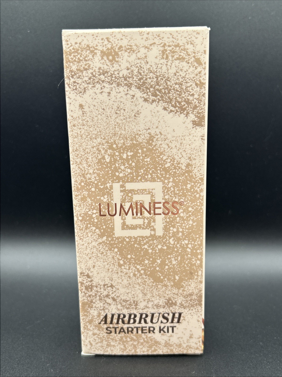 Luminess Airbrush Starter Kit Foundation/Med Warm/ Comes w/Applicator Brush NIB