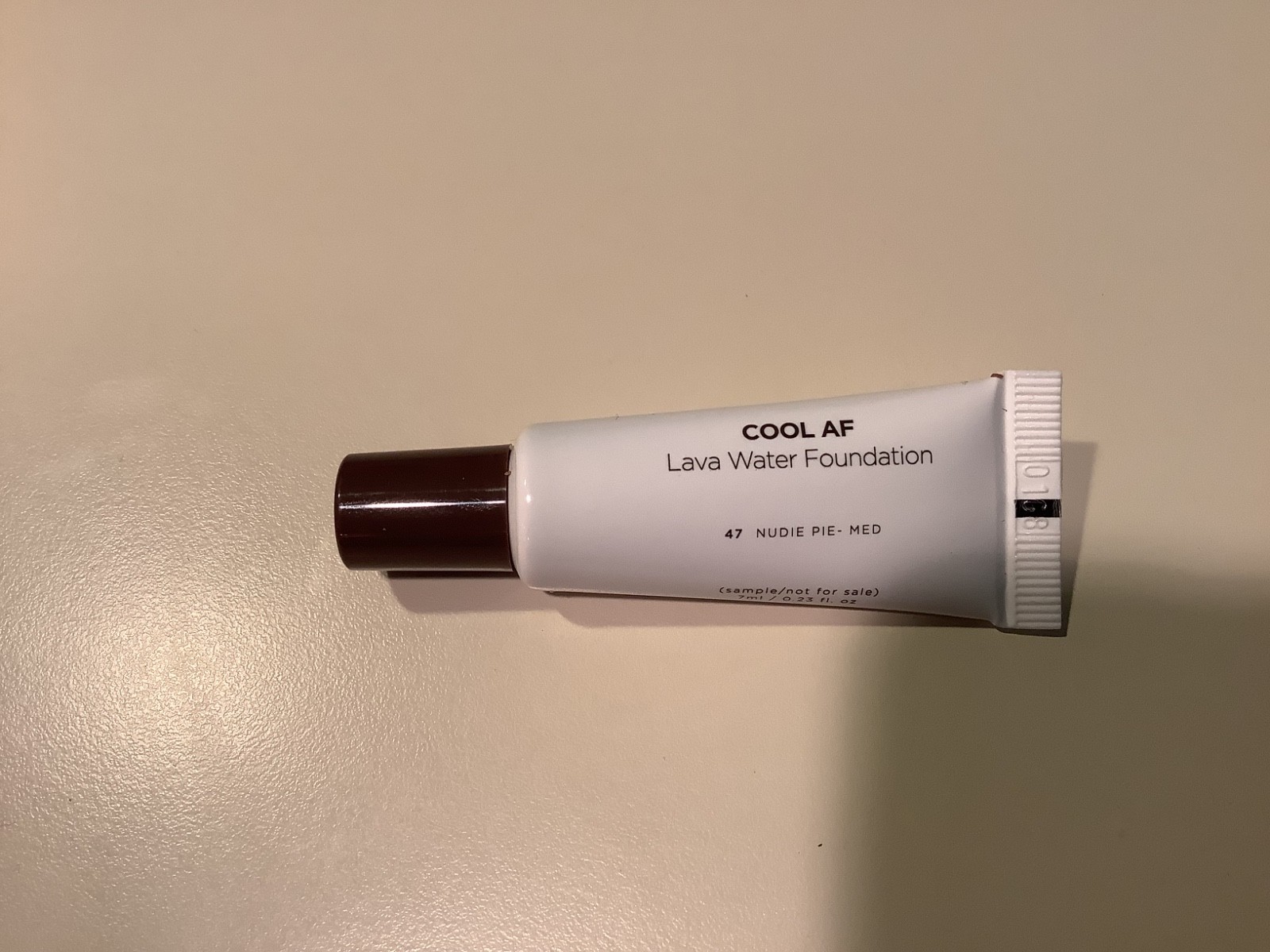 Pretty Vulgar Cool AF Lava Water Foundation 47 Nudie Pie- Medium 7 ml/.23 fl oz