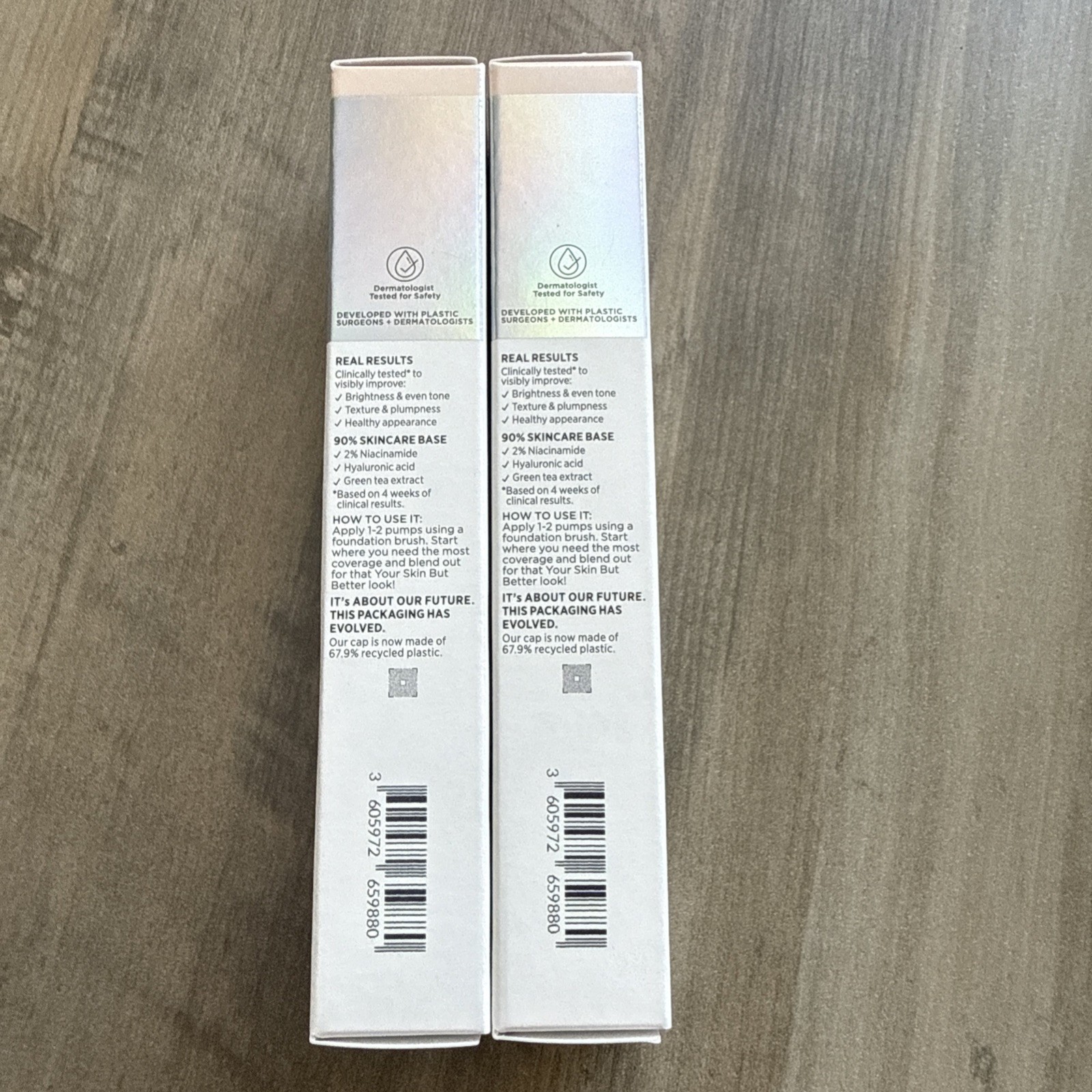CC+ Nude Glow Lightweight Foundation + Glow Serum with SPF 40 EXP 2028/05 (2)￼