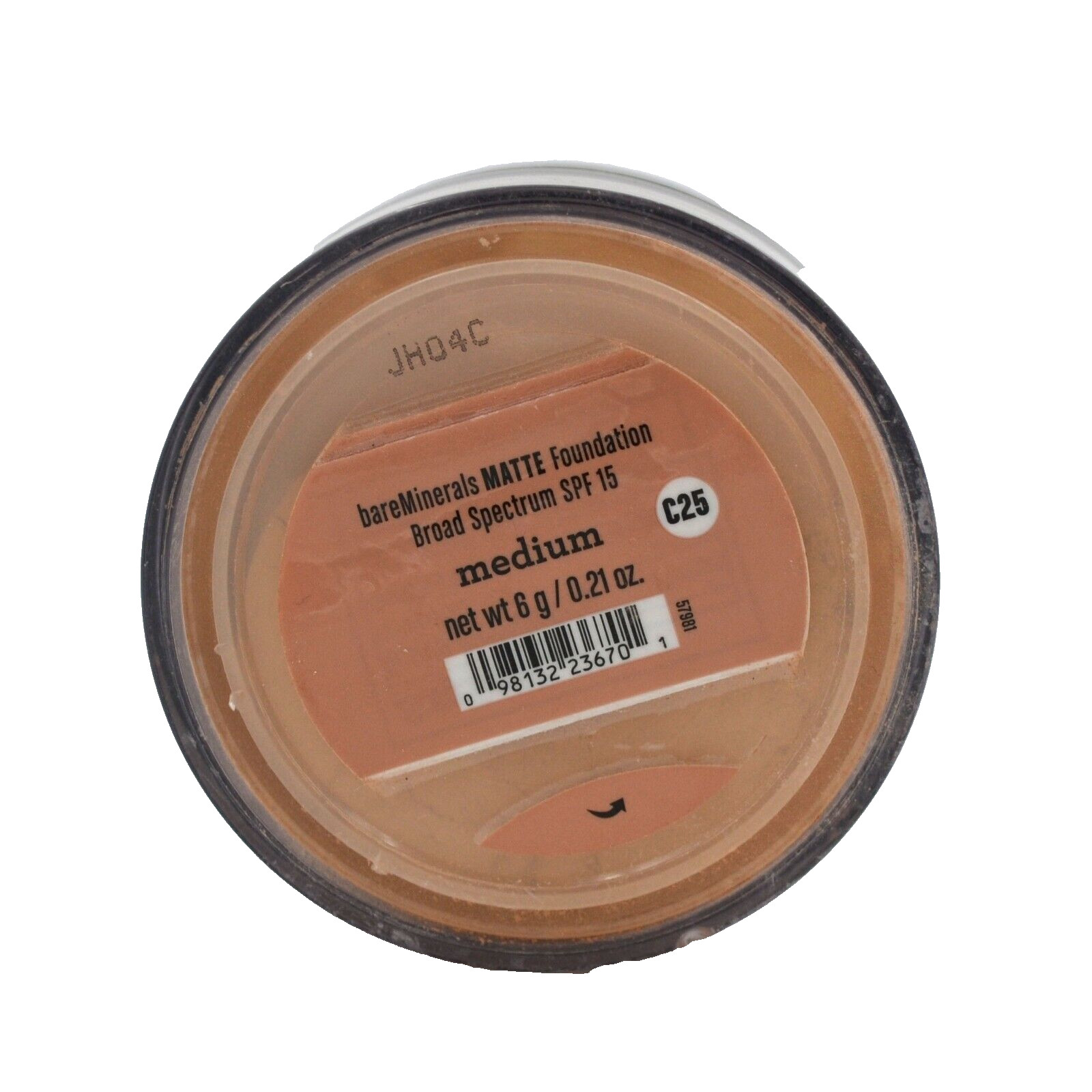 BareMinerals Matte Foundation Loose Powder SPF 15 Medium C25 0.21 oz