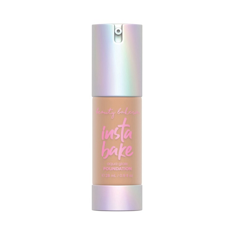 BEAUTY BAKERIE InstaBake Glass Foundation-Shade: 341 Warm Neutral Skin Tone-NEW!
