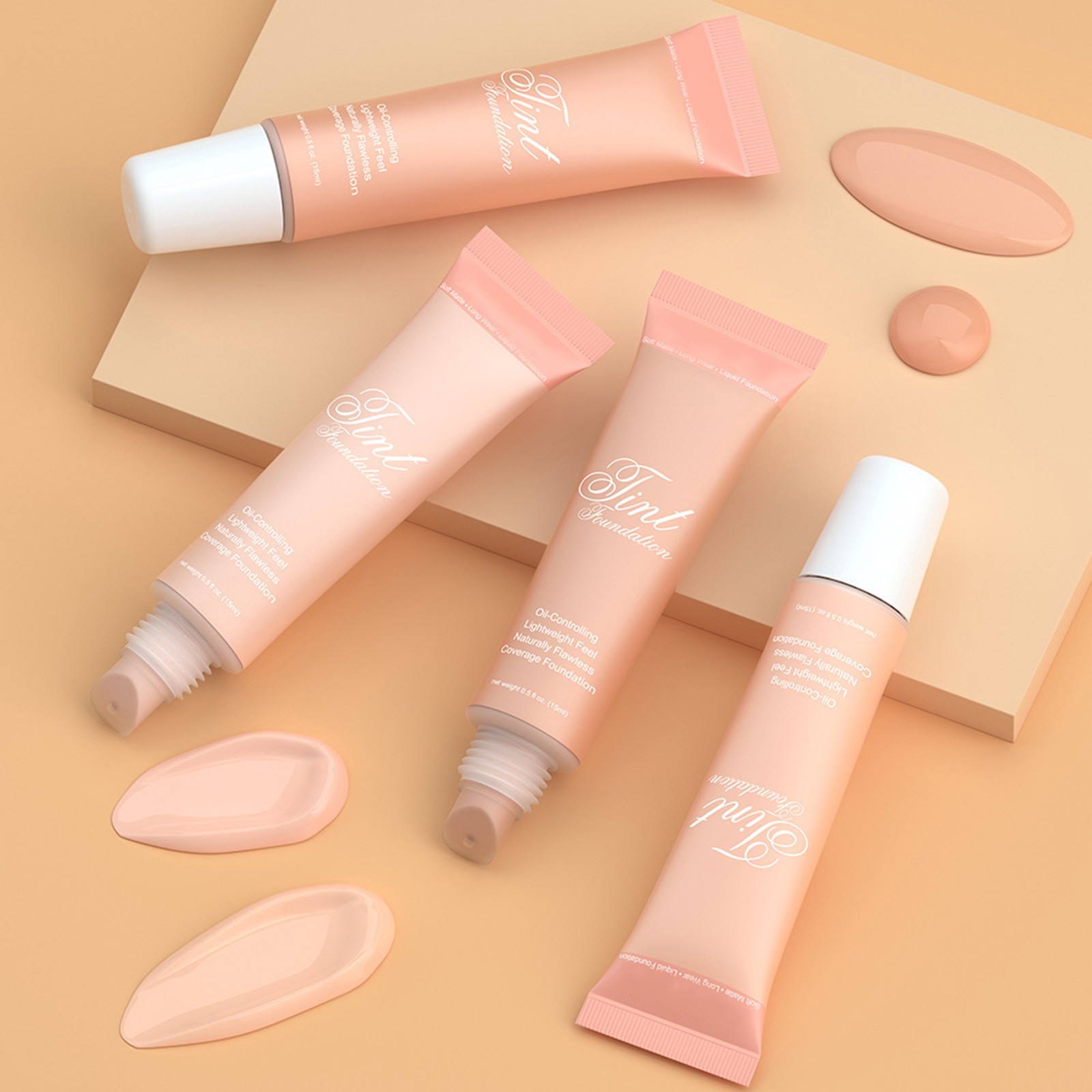 1Pcs Concealer Foundation For Daily Makeup 15ml Concealing Blemishes Cosmetic