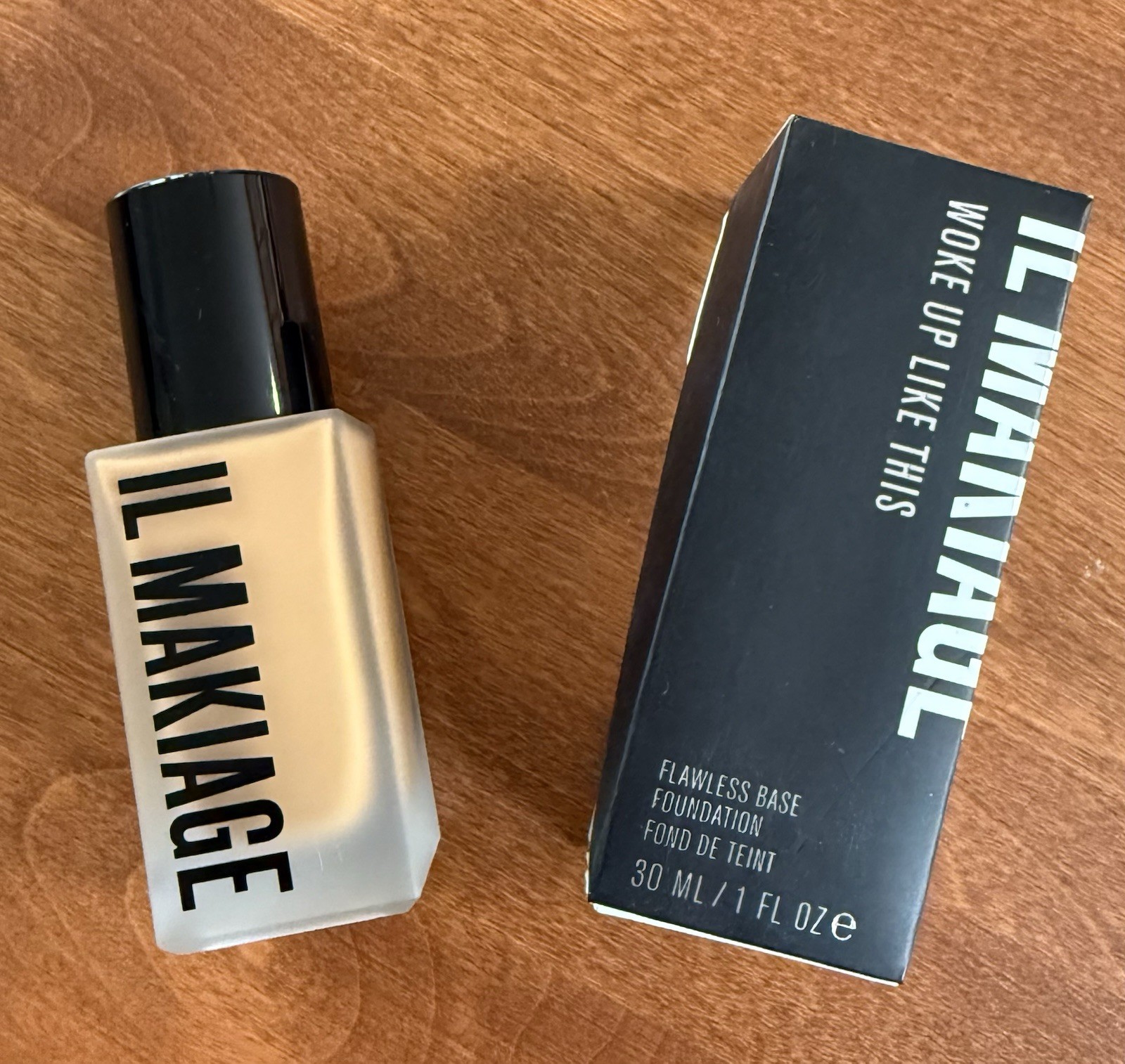 IL MAKIAG WOKE UP LIKE THIS FLAWLESS BASE FOUNDATION #155 1 OZ BOXED
