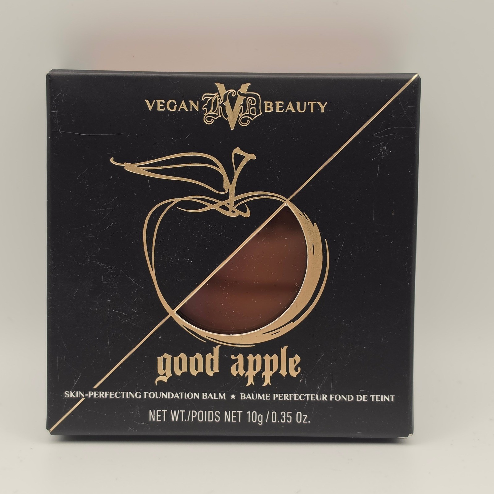 KVD Beauty Good Apple Skin-Perfecting Foundation Balm Deep 090 10g 0.35oz NIB