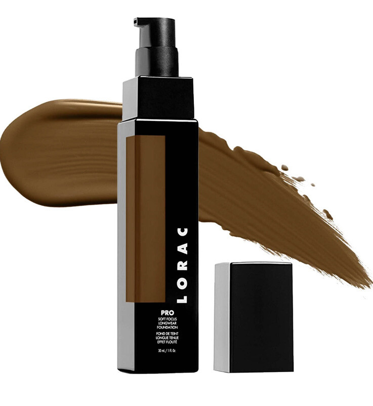 2 Pack- LORAC Cosmetics Pro Soft Focus Longwear Foundation- 25 Deep- 1 Fl. Oz.
