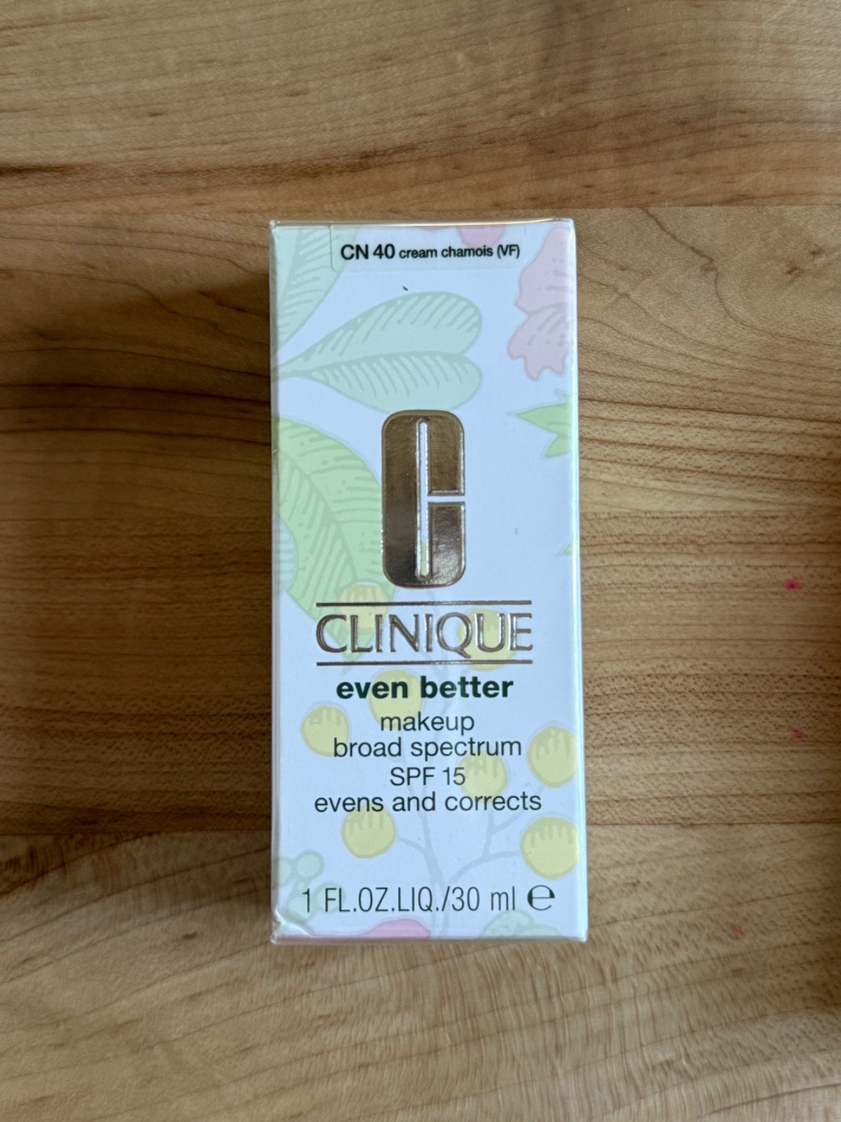 CLINIQUE foundation even better CN40 CREAM CHAMOIS