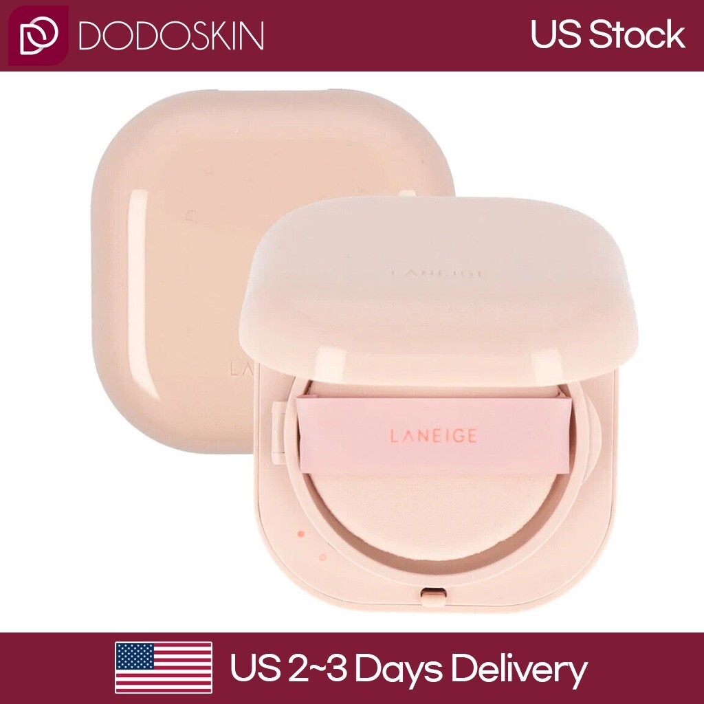 US CA SELLER Laneige Neo Cushion Glow 15g*2 (Compact&refill SET) 13N