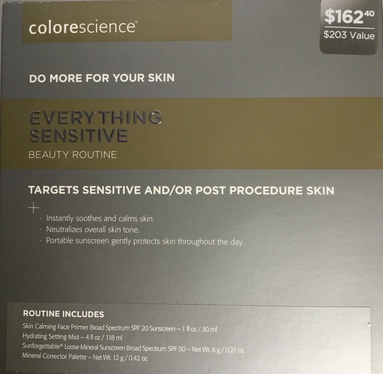 COLORESCIENCE Hydrating setting Mist full size Spray-on Setting Mist and BONUS