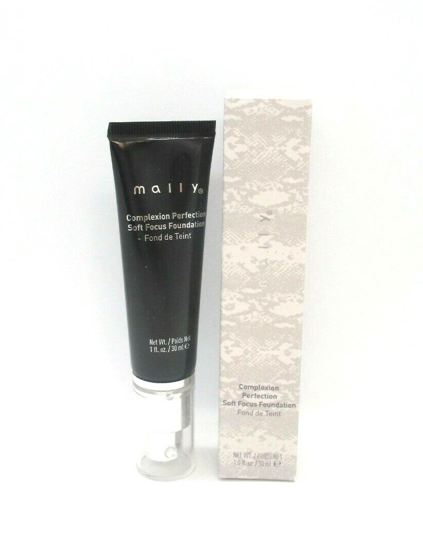 Mally Complexion Perfection Soft Focus Foundation Tan 1.0 oz BNIB