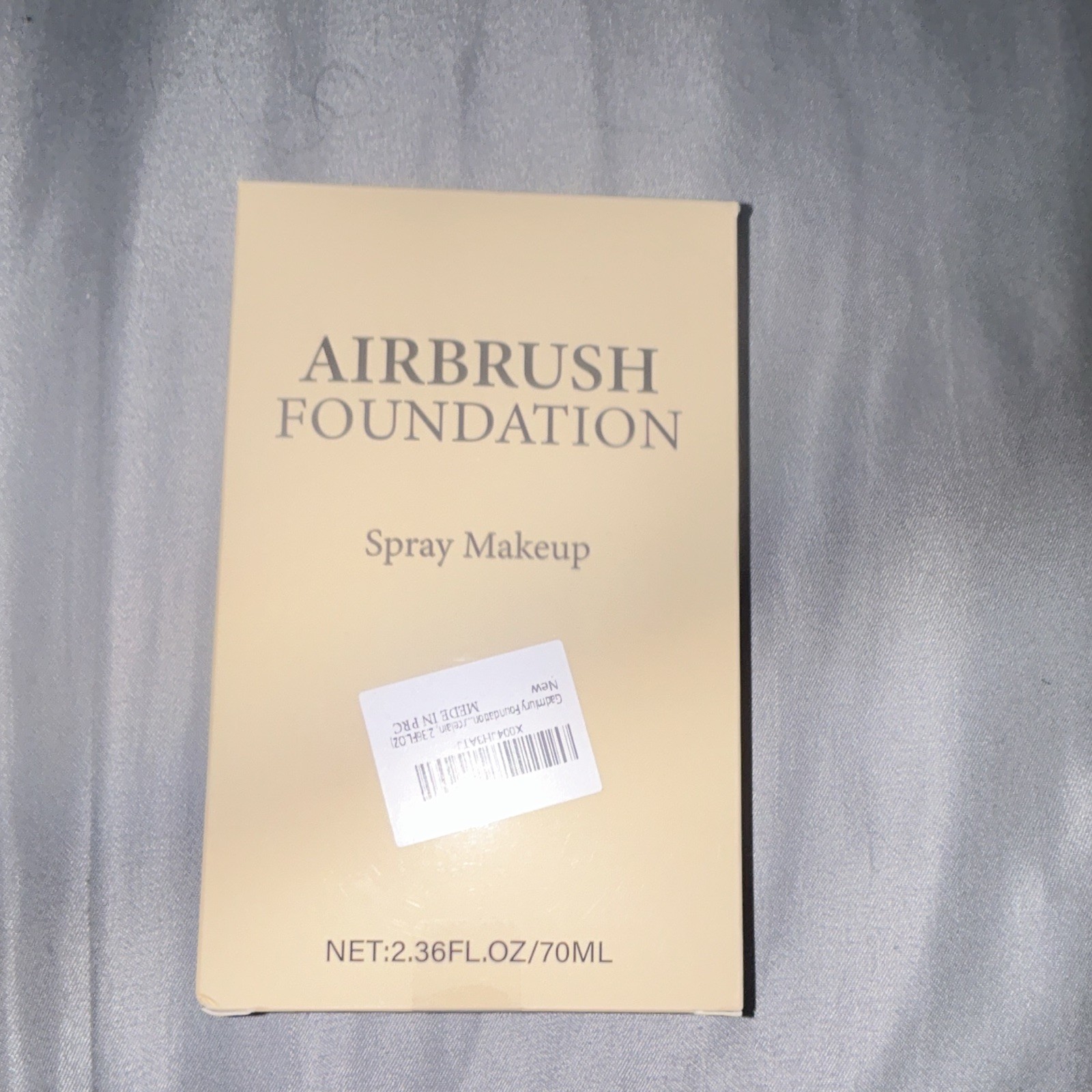 Airbrush Foundation Spray Warm Porcelain Matte Lightweight 2.36 fl oz