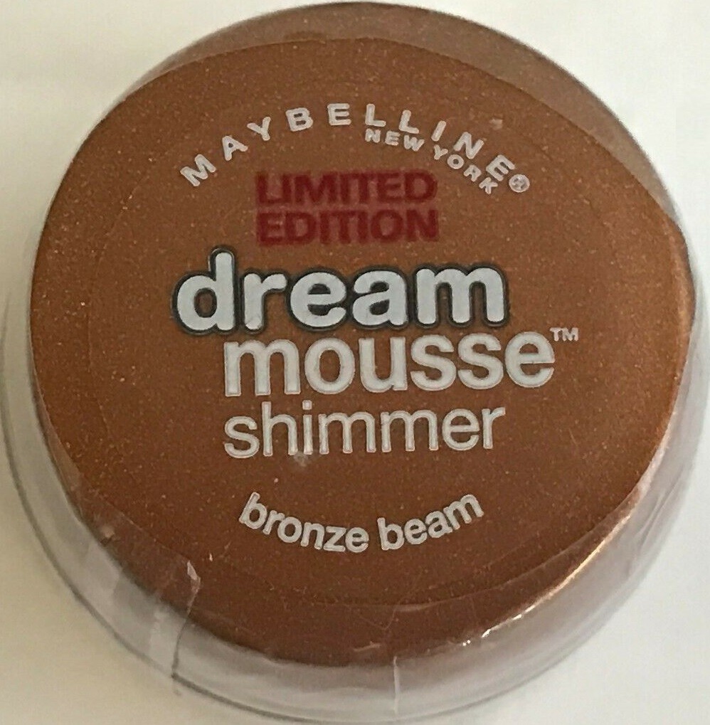 ORIGINAL MAYBELLINE DREAM MOUSSE SHIMMER BRONZE BEAM NEW FREE SHIPPING USA RARE