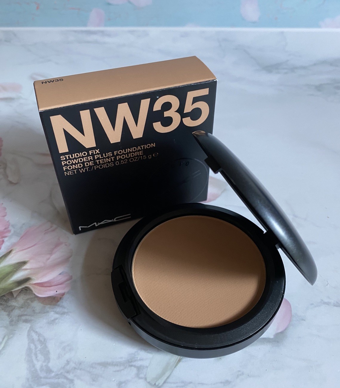NW35~ MAC Studio Fix Powder Plus Foundation, 15g /.52oz NIB,original Formula