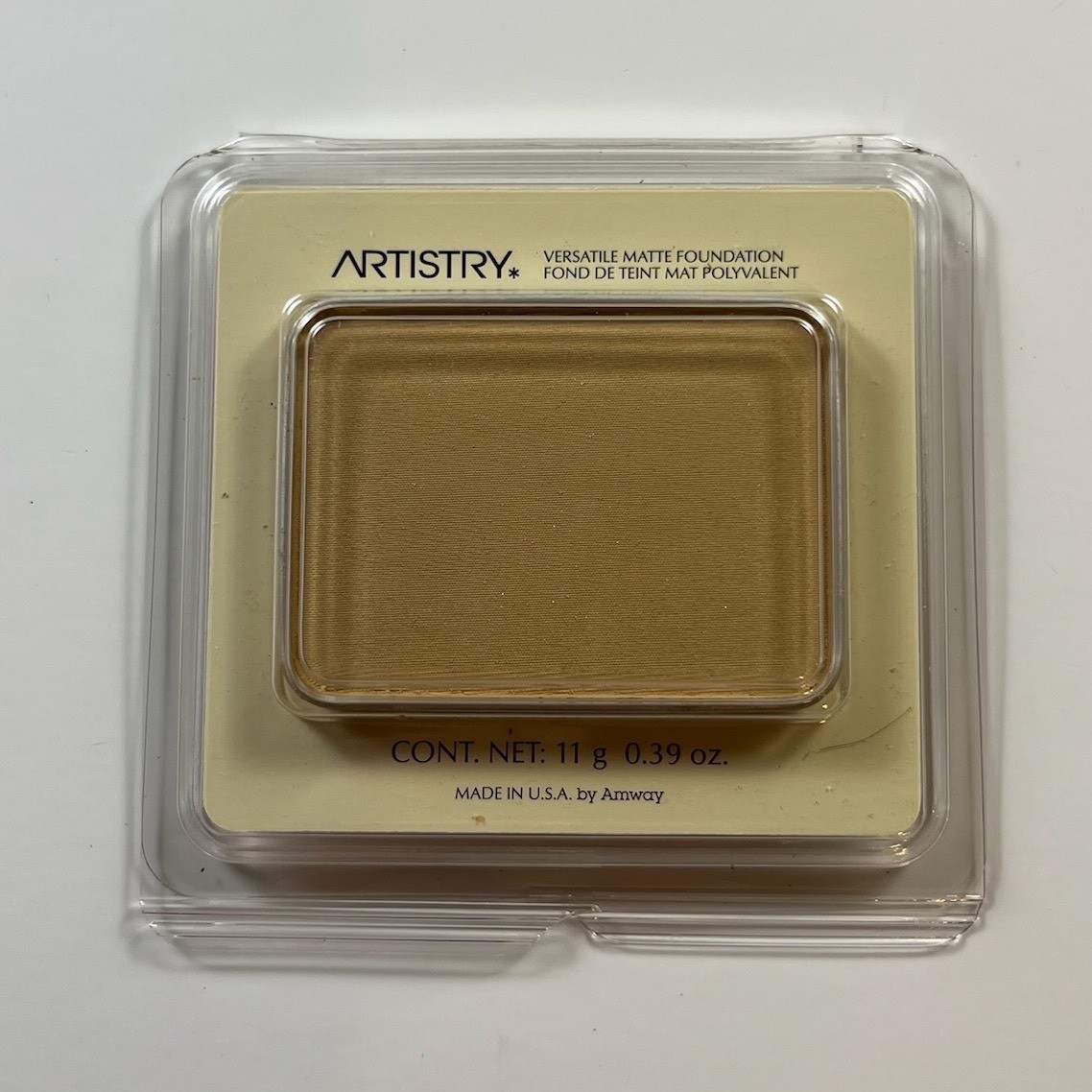 Artistry Versatile Matte Foundation Satin Beige A-8078 Amway 11g 0.39oz Refill