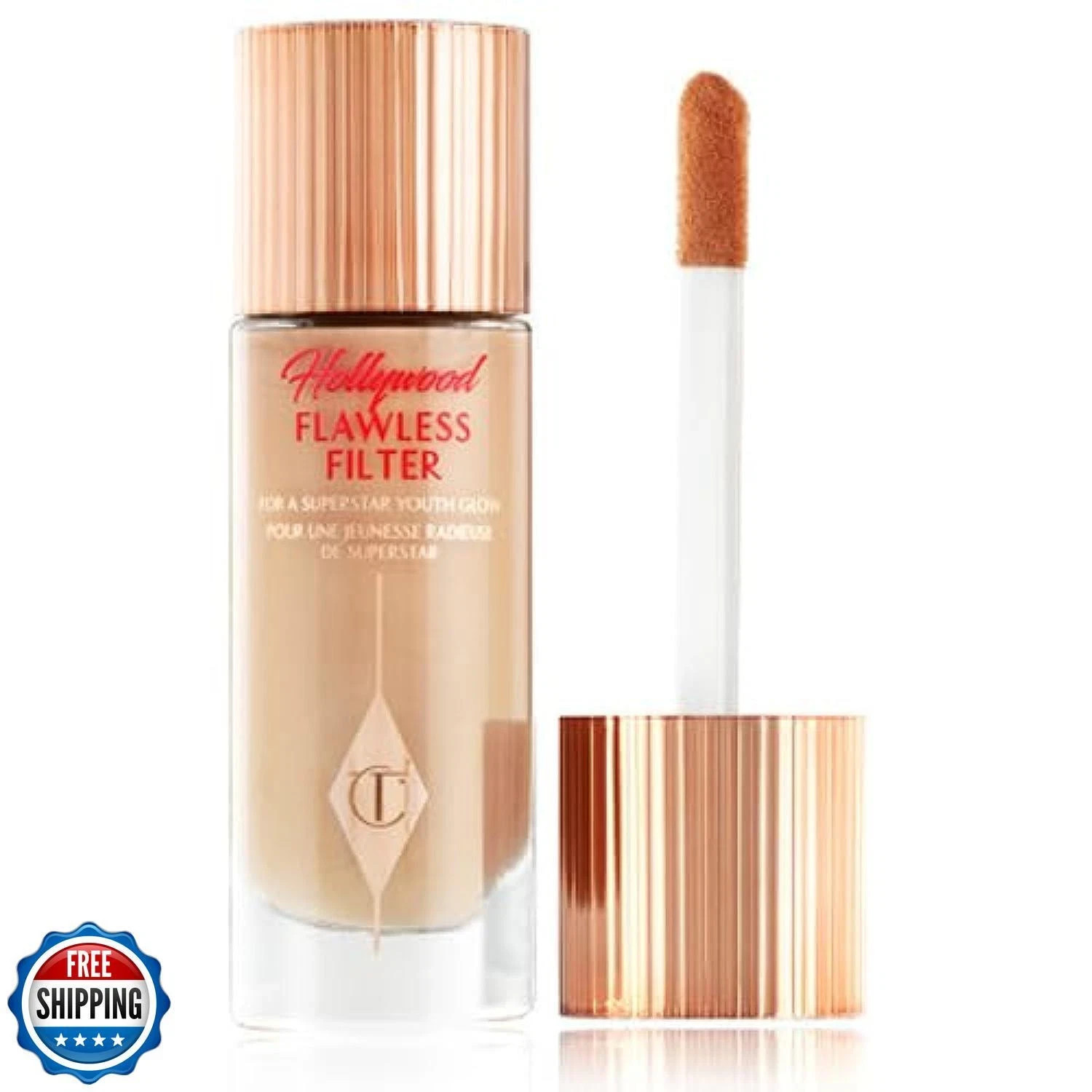 CHARLOTTE TILBURY Hollywood Flawless Filter a Superstar 2 fair Mini