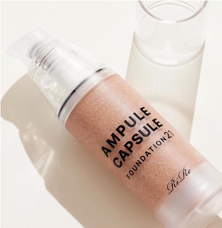 RIRE Ampoule Capsule Foundation 30ml #Natural Beige Moist Natural Cover Makeup