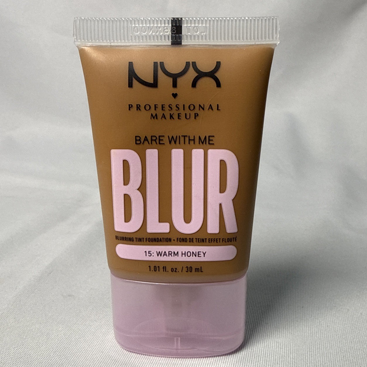 NYX Professional Make Up Bare With Me Blur Tint Foundation BWMBT15: Warm Honey