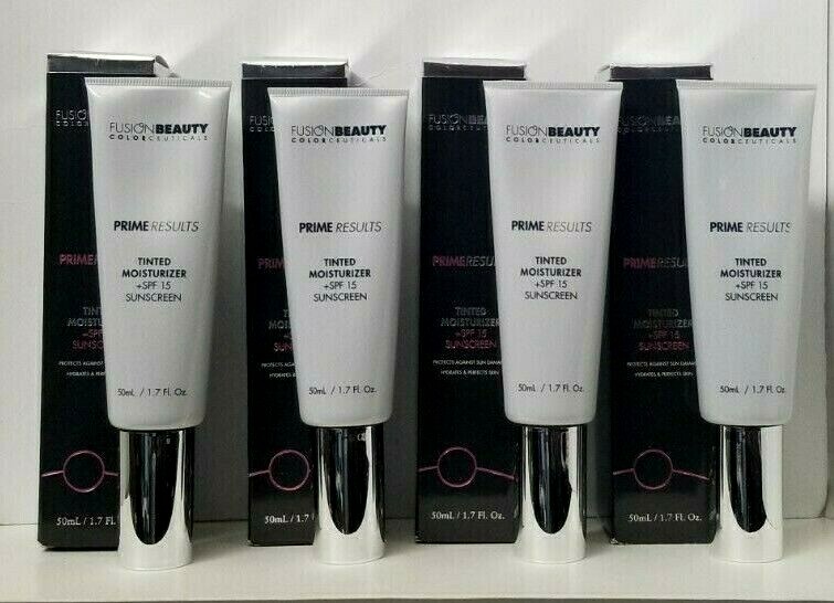 Fusion Beauty Prime Results Tinted Moisturizer 1.7 oz BOX PICK YOUR SHADE