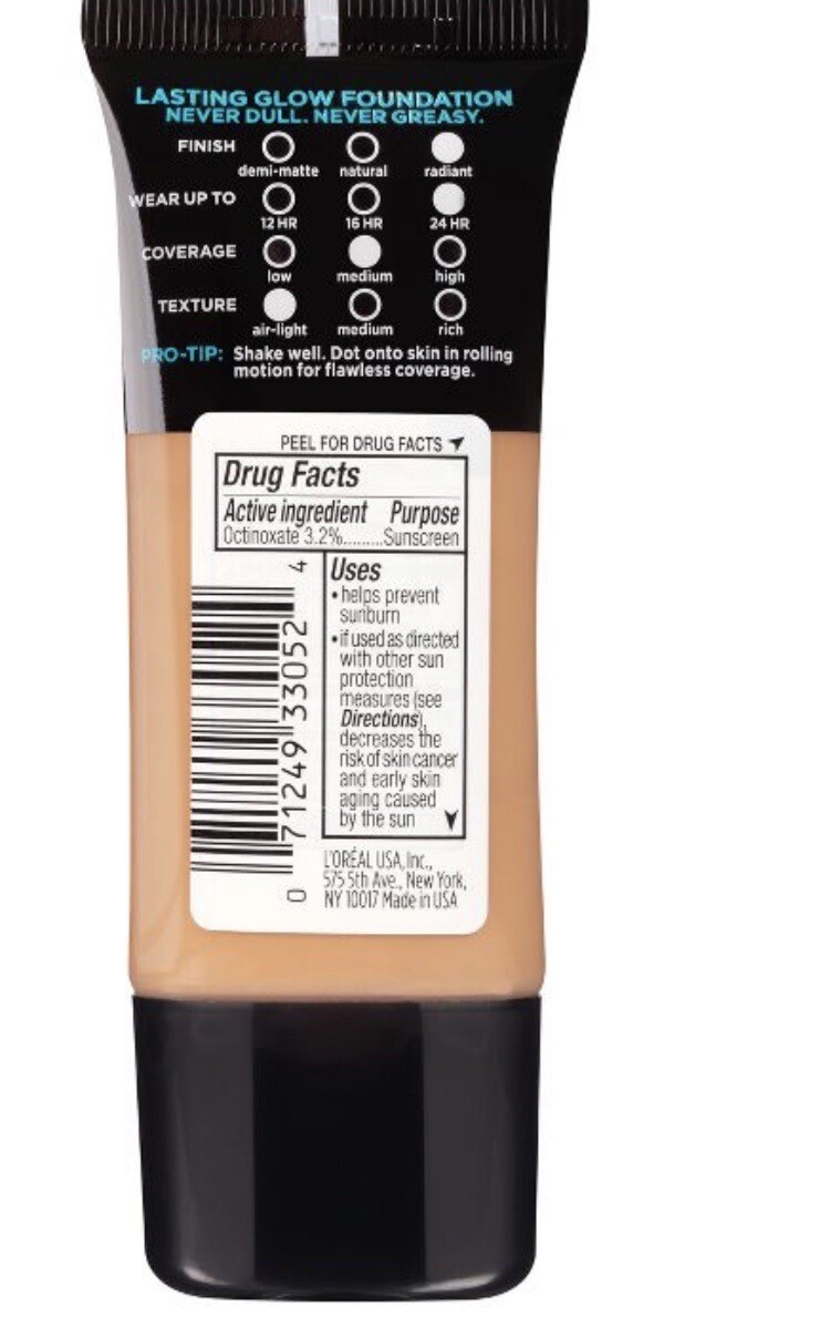 L’Oreal Paris #209 Infallible Pro-Glow Foundation Normal/Dry Skin 1 fl.oz.