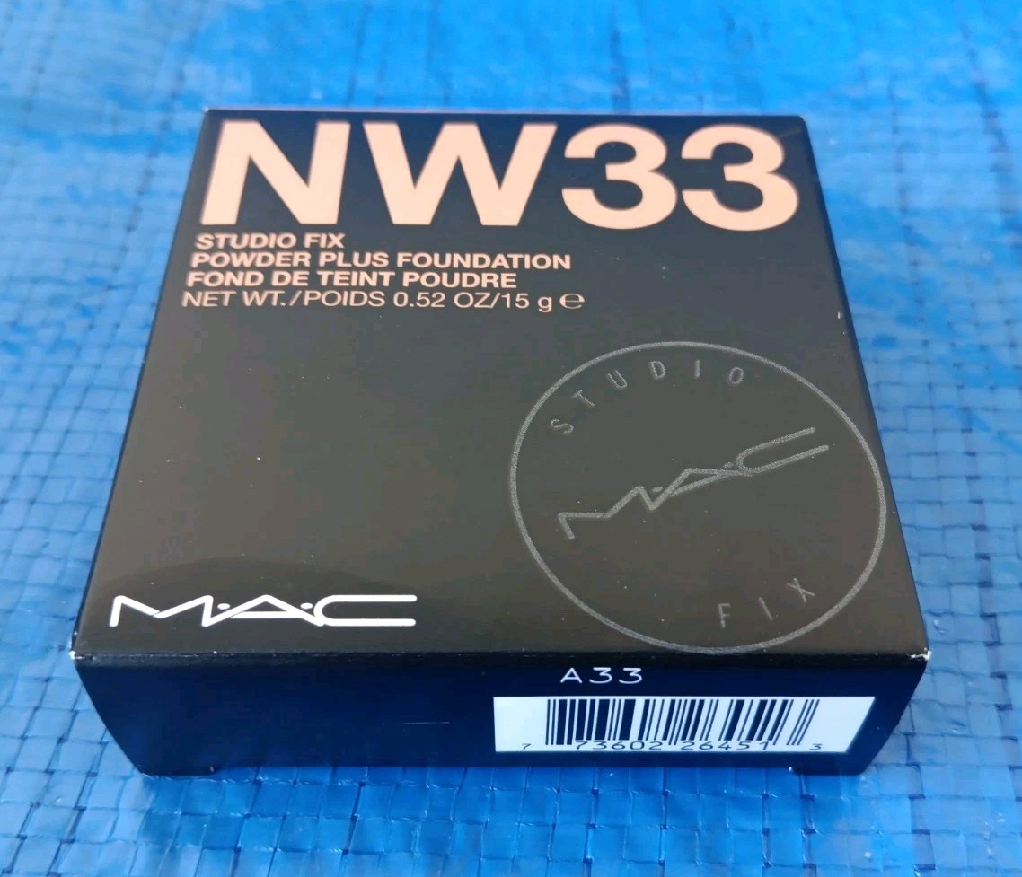 MAC Studio Fix Powder Plus Foundation NW33 – ORIGINAL FORMULA – Brand NEW
