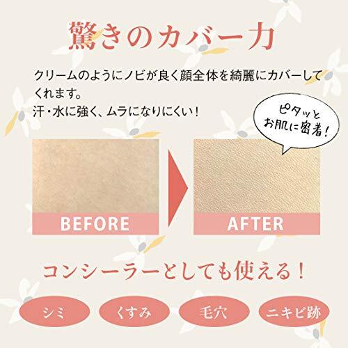 Meiko Cosmetics Naturactor Foundation Cover Face 130 Pink 20g Made In Japan