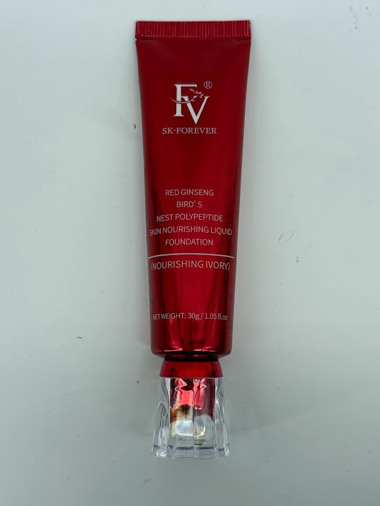 SK Forever Red Ginseng Bird’s Nest Polypeptide Skin Nourishing Foundation IVORY