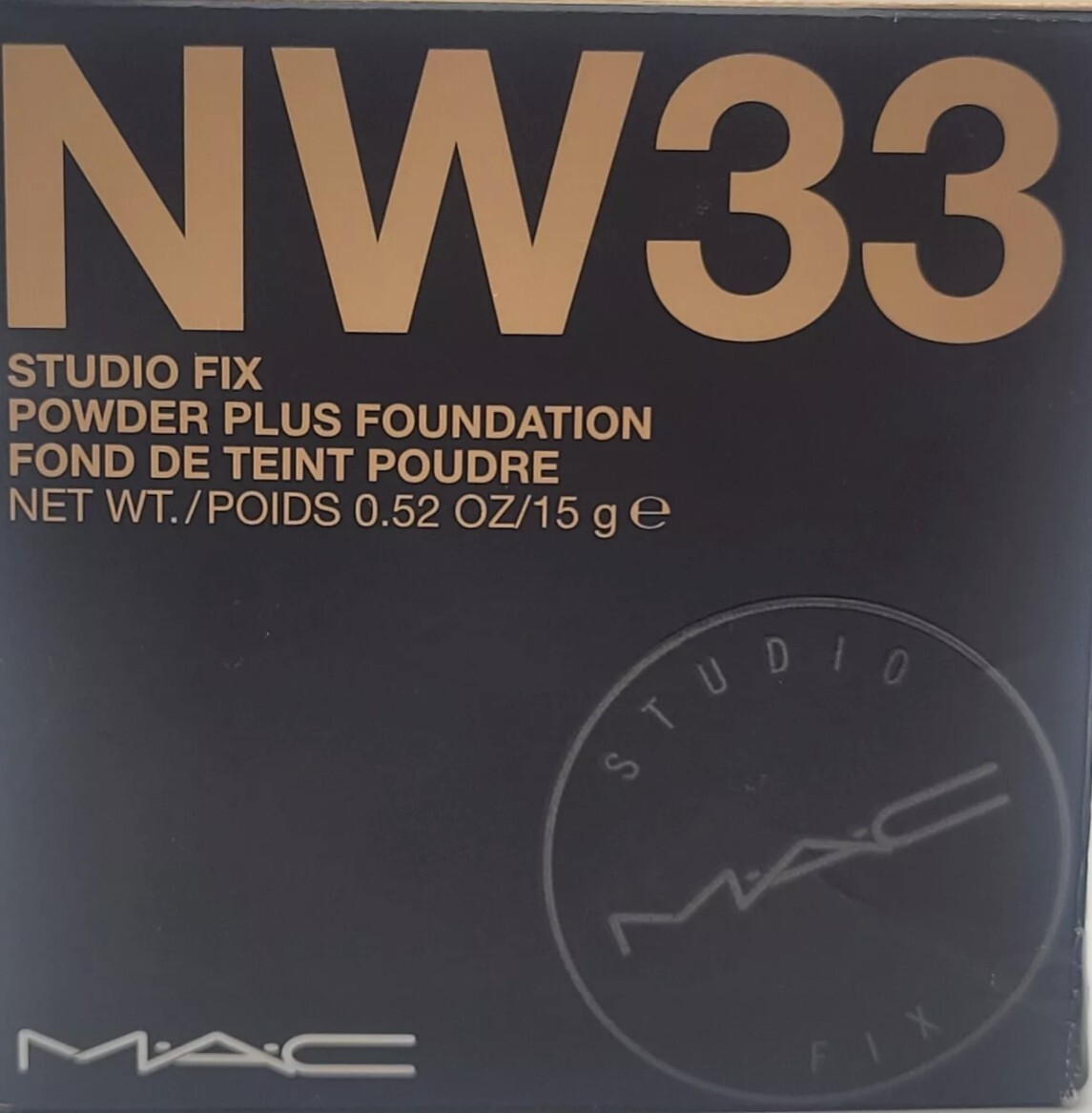 MAC STUDIO FIX POWDER Plus Foundation ~ NW33 ~ Full sz. ~ New 🎁