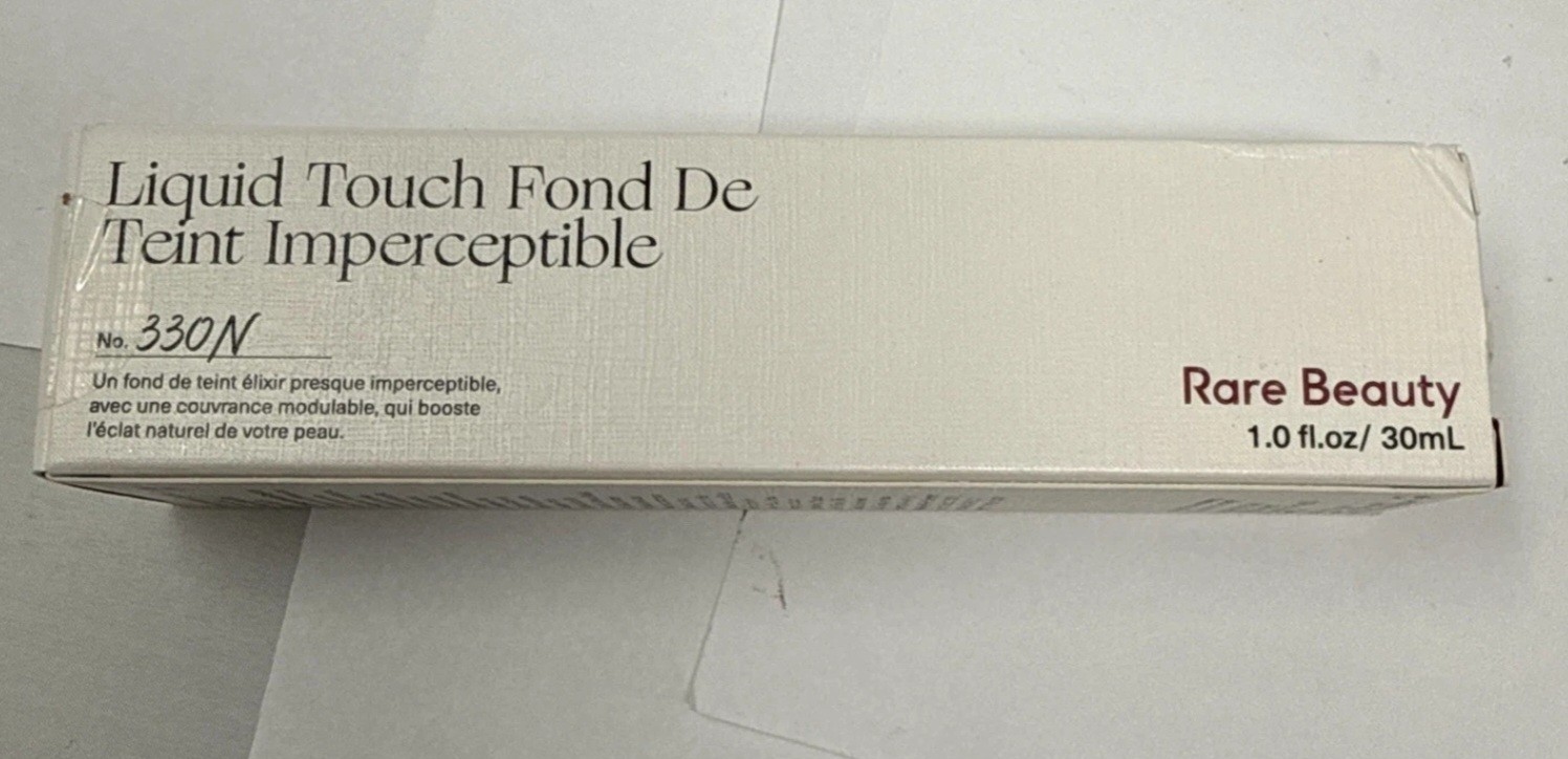 Rare Beauty *330N* Liquid Touch Weightless Foundation 0.94 fl oz BNIB FULL SIZE