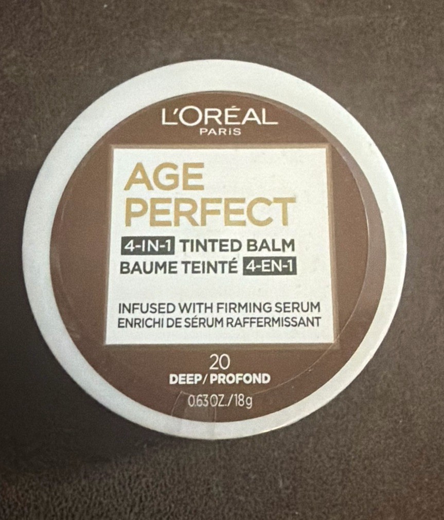 L’oreal Age Perfect 4-in-1 tinted balm 20 Deep New 0.63 Oz