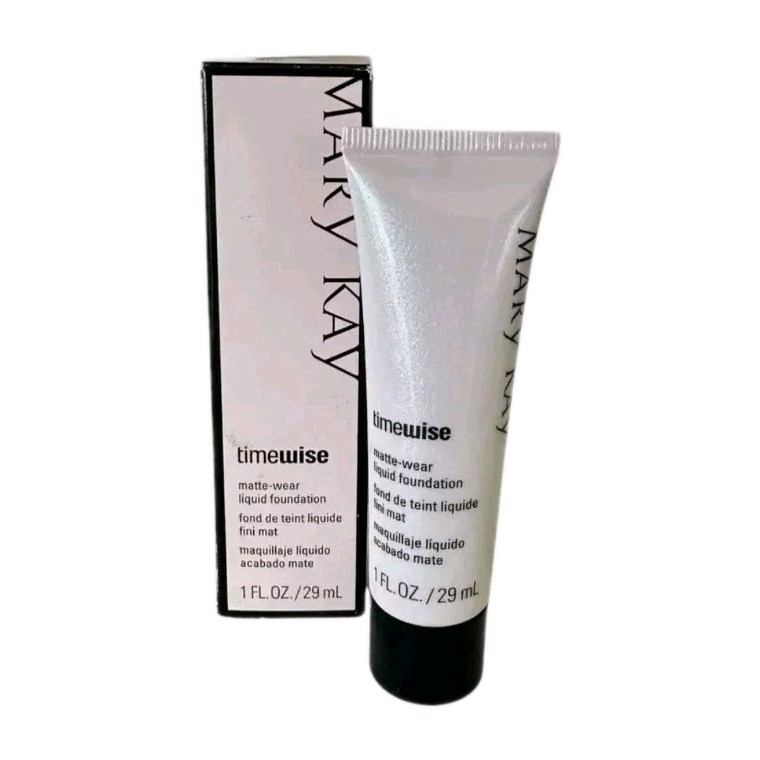 New Mary Kay Bronze 8 Matte Wear Liquid Foundation – In Box – 1 Box