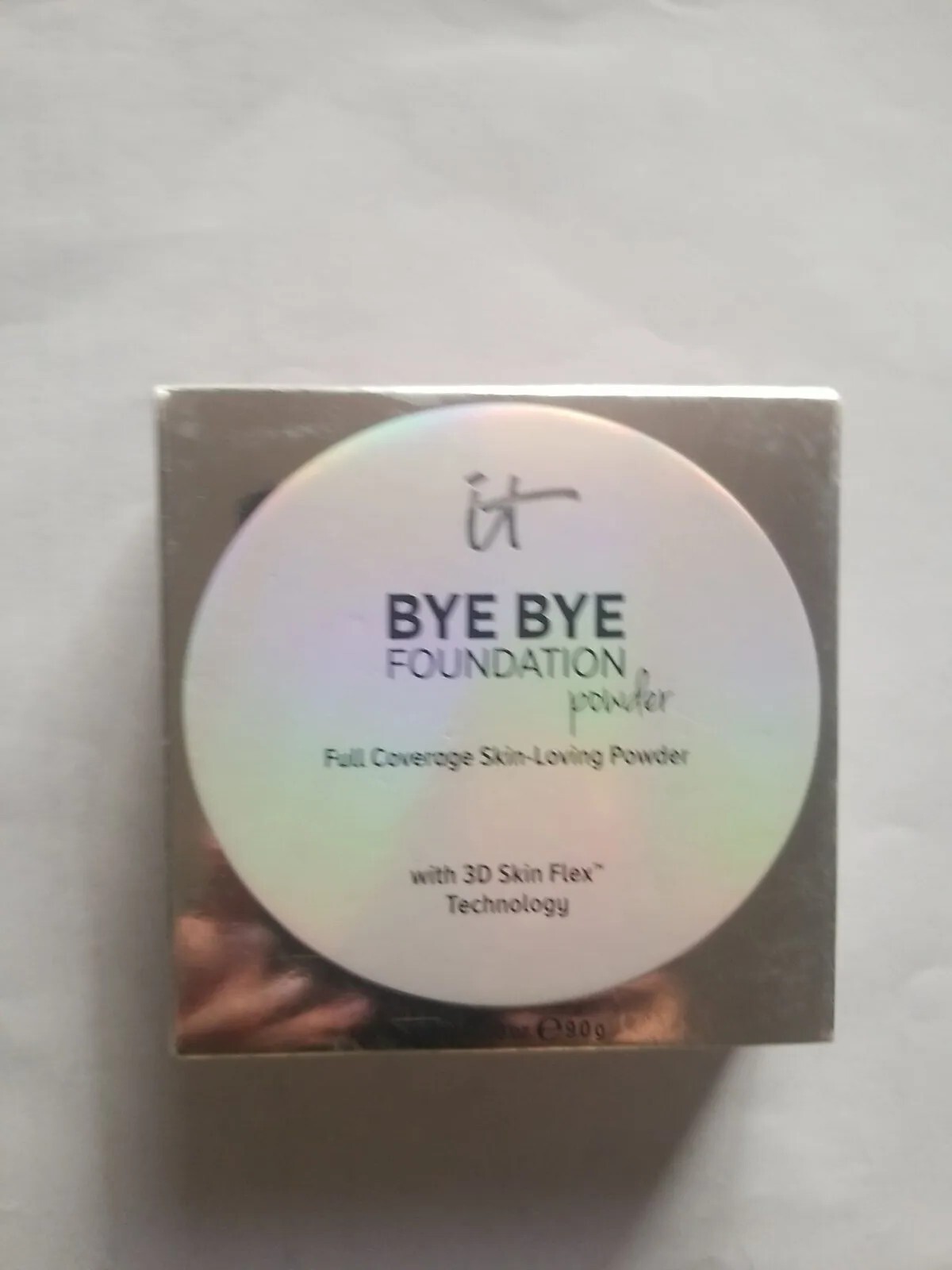 It Bye Bye Foundation Powder “Deep Mocha” 3D Skin Flex Technology 0.30oz/9.0g