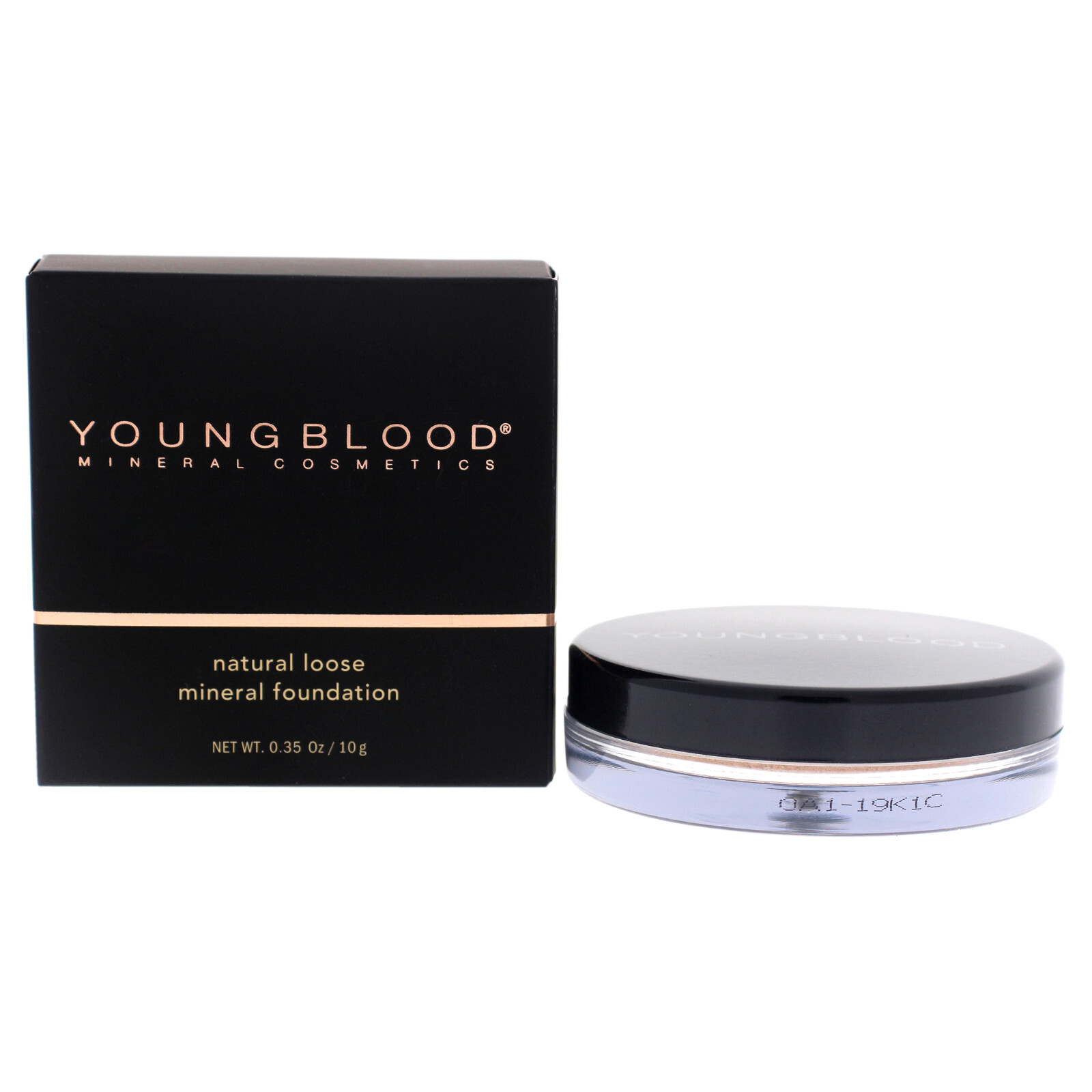 Natural Loose Mineral Foundation – Neutral by Youngblood for Women – 0.35 oz