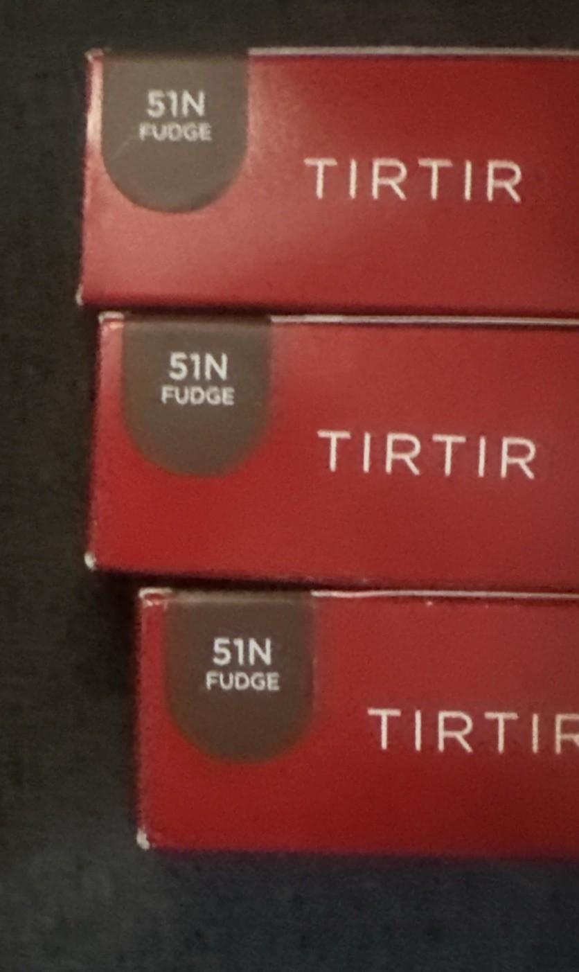 TIRTIR Mask Fit Red Cushion Foundation 0.63fl oz 51N Fudge 3 pack