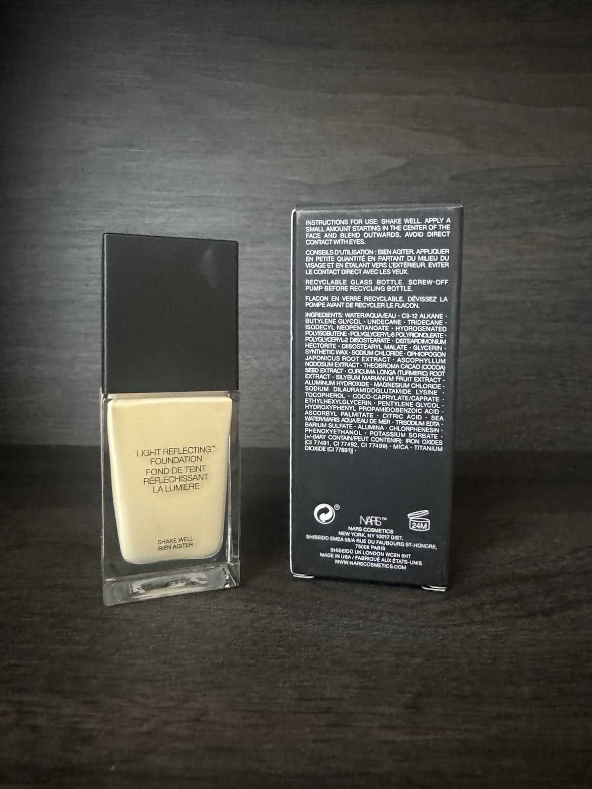 NARS Light Reflecting Foundation Liquid Light Medium Luminous 1 fl oz 30ml
