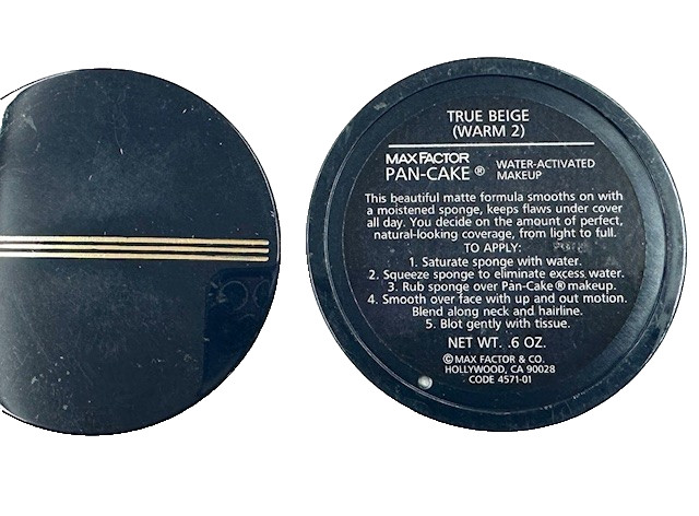 Max Factor Pancake/Pan-Cake (True Beige Warm 2) Water-Activated Makeup Unbox