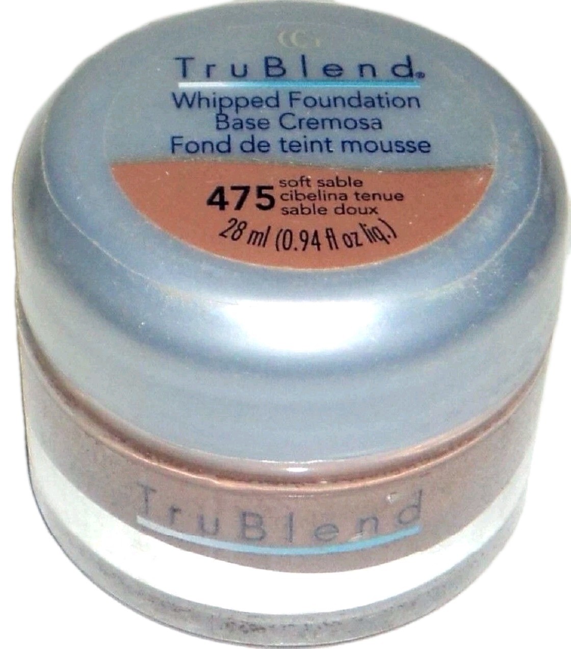 1 ORIGINAL COVERGIRL TRUBLEND WHIPPED FOUNDATION 475 SOFT SABLE FREE SHIPPING US