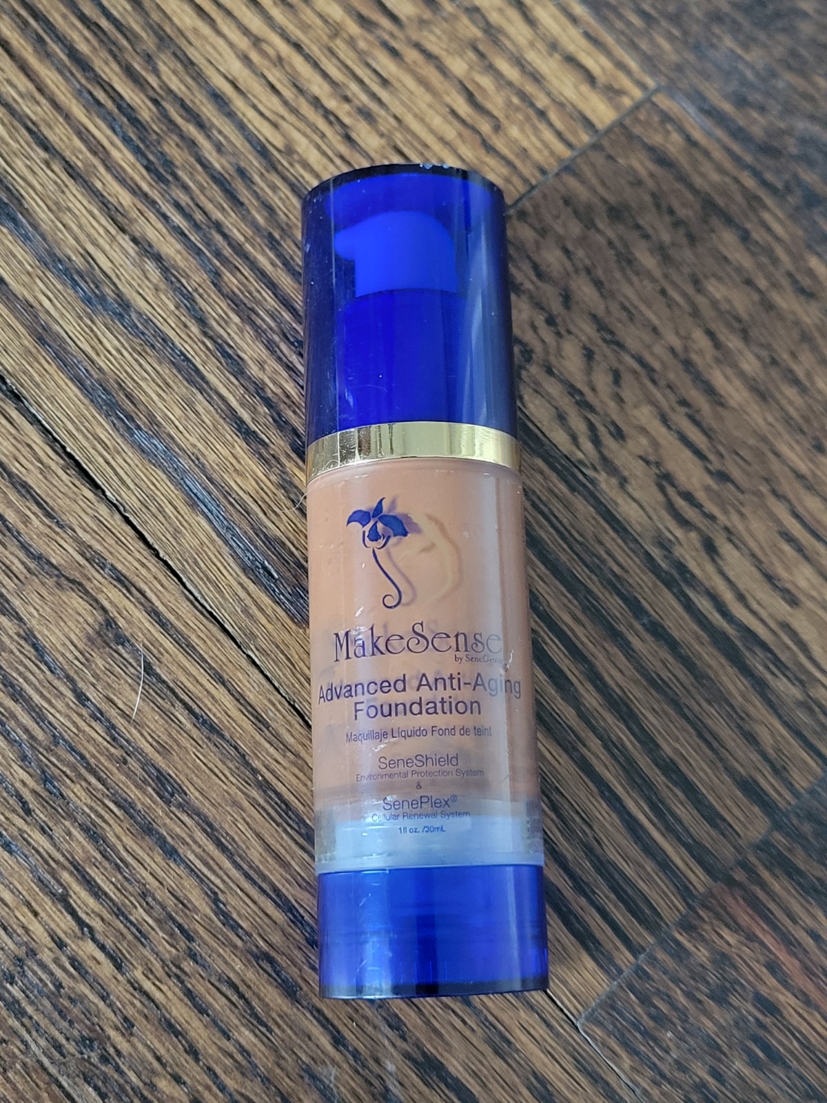 Senegence MakeSense Foundation 1oz w/Seneplex Advanced Anti-Aging – Truffle