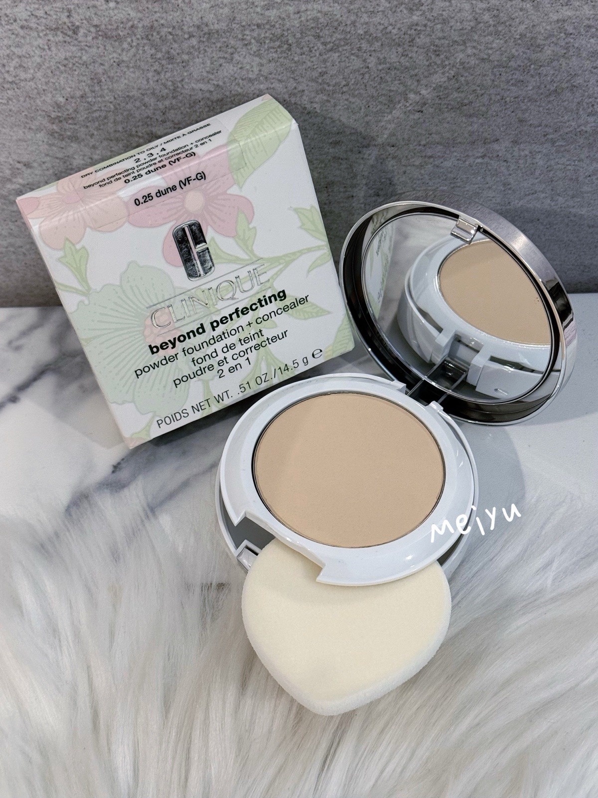 ~0.25 DUNE (VF-G)~, Clinique Beyond Perfecting Powder Foundation+Concealer, NIB