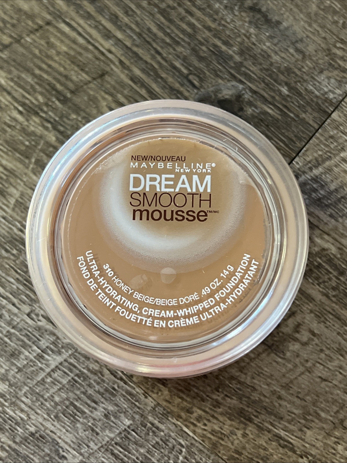 Maybelline Dream Smooth Mousse Foundation 310 Honey Beige No Seal *IMPERFECT