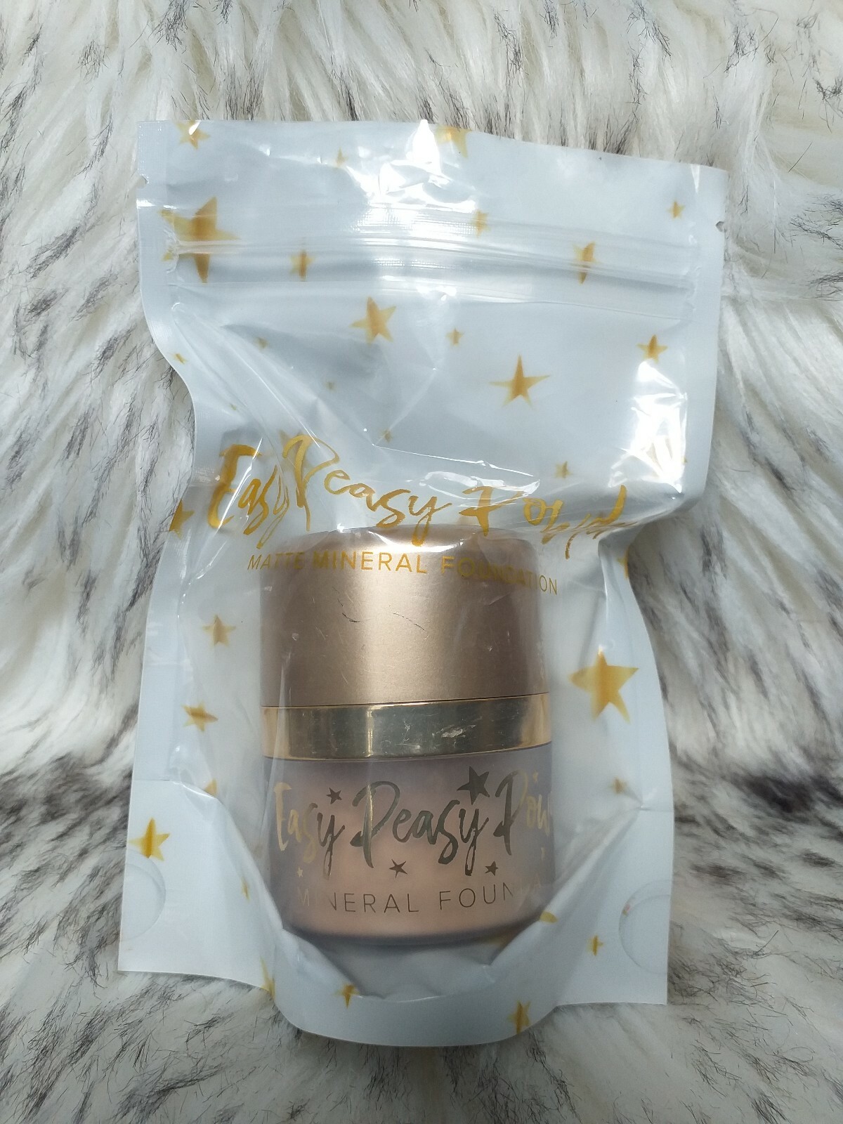 Belle Beauty By Kim Gravel Easy Peasy Powder Matte Mineral Foundation LIGHT New