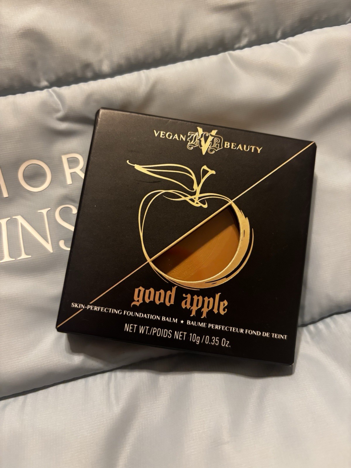 KVD Good Apple Skin Perfecting Foundation Balm Tan 060 New In Box – Smudged
